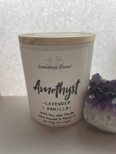 Load image into Gallery viewer, Amethyst Soy Candle
