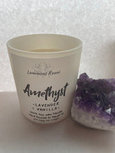 Load image into Gallery viewer, Amethyst Soy Candle
